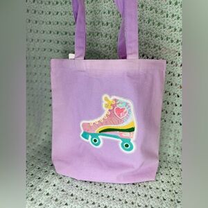 Small Tote Bag: Rollerblades
